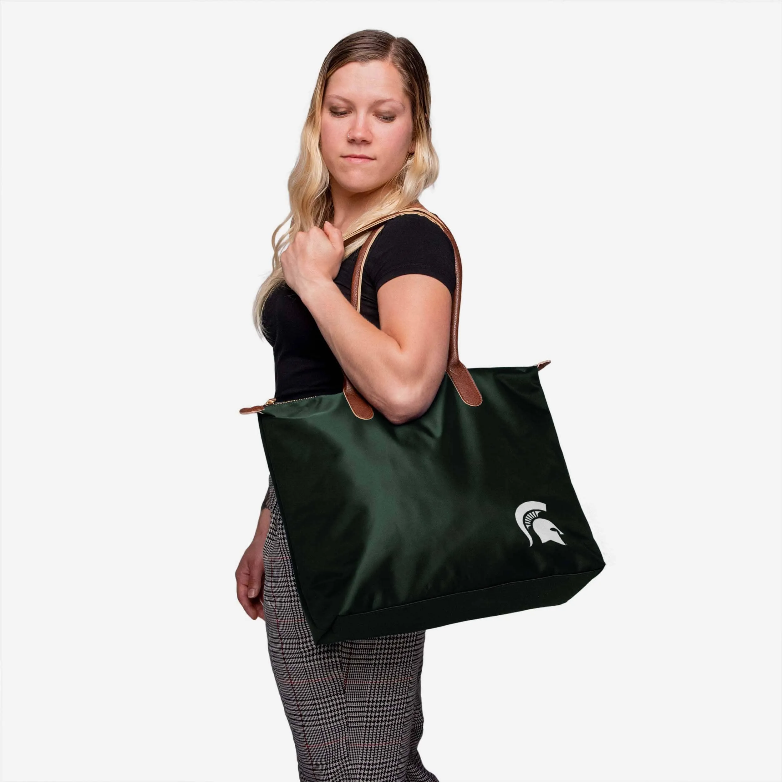 Michigan State Spartans Bold Color Tote Bag