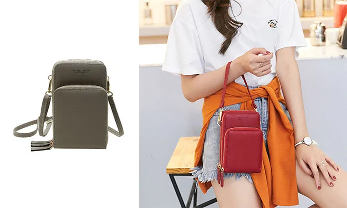 Mini Crossbody Bag With Adjustable Strap