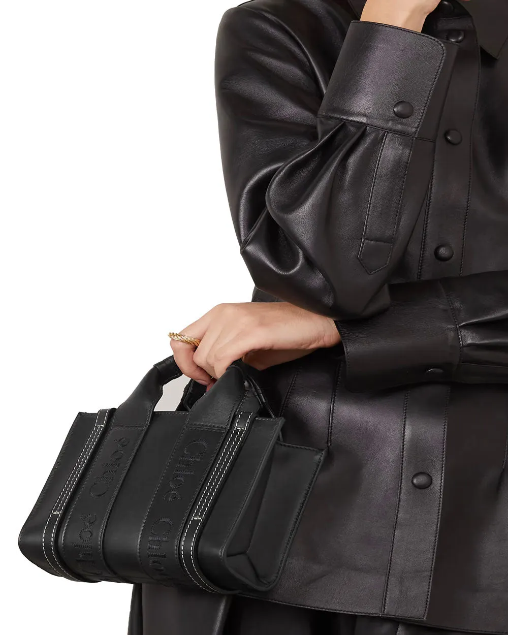 Mini Tote in Black