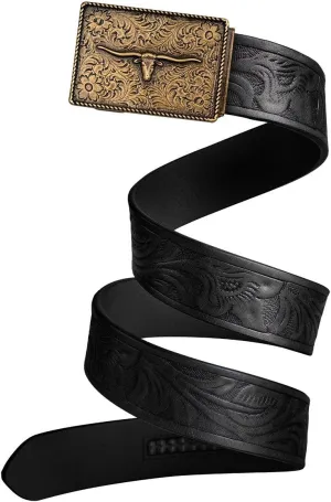 Mission Belt Men's Western Full Grain Leather Ratchet Belt