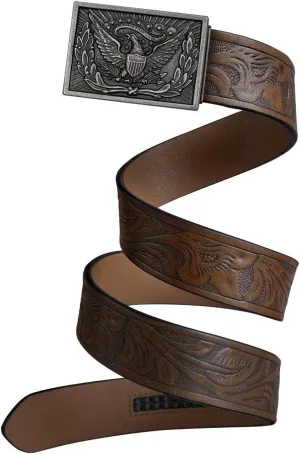 Mission Belt Men's Western Full Grain Leather Ratchet Belt