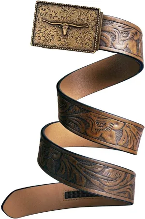 Mission Belt Men's Western Full Grain Leather Ratchet Belt