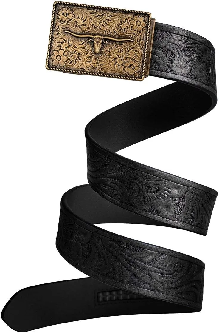 Mission Belt Men's Western Full Grain Leather Ratchet Belt