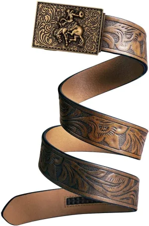 Mission Belt Men's Western Full Grain Leather Ratchet Belt