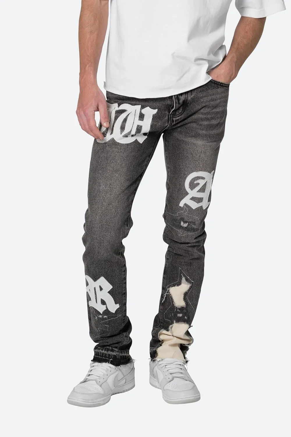 mnml Men's D198 War Straight Denim
