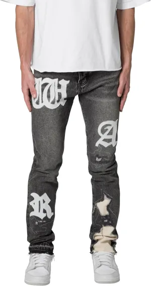 mnml Men's D198 War Straight Denim