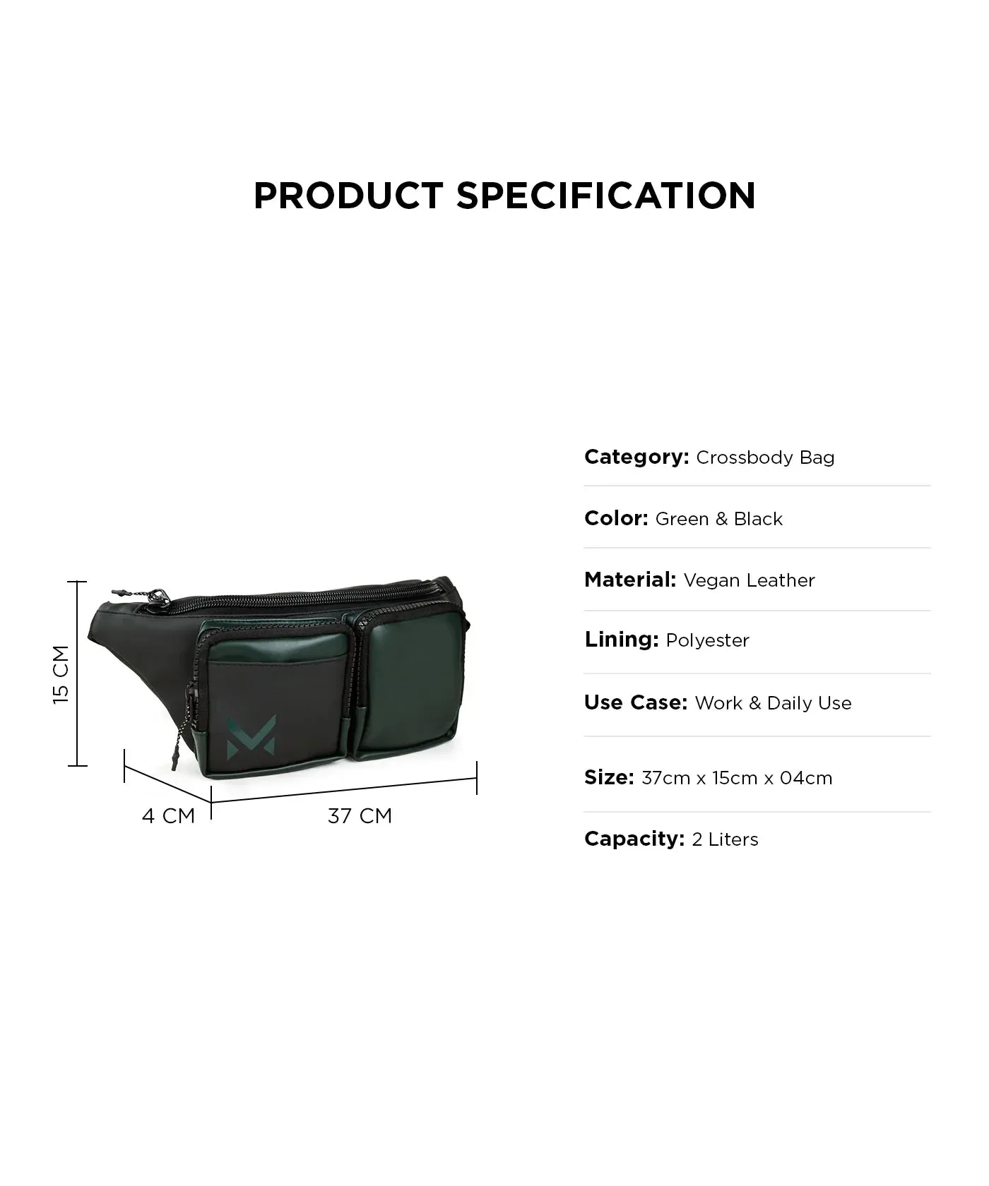 Mohawk Zephyr Unisex Fanny Pack