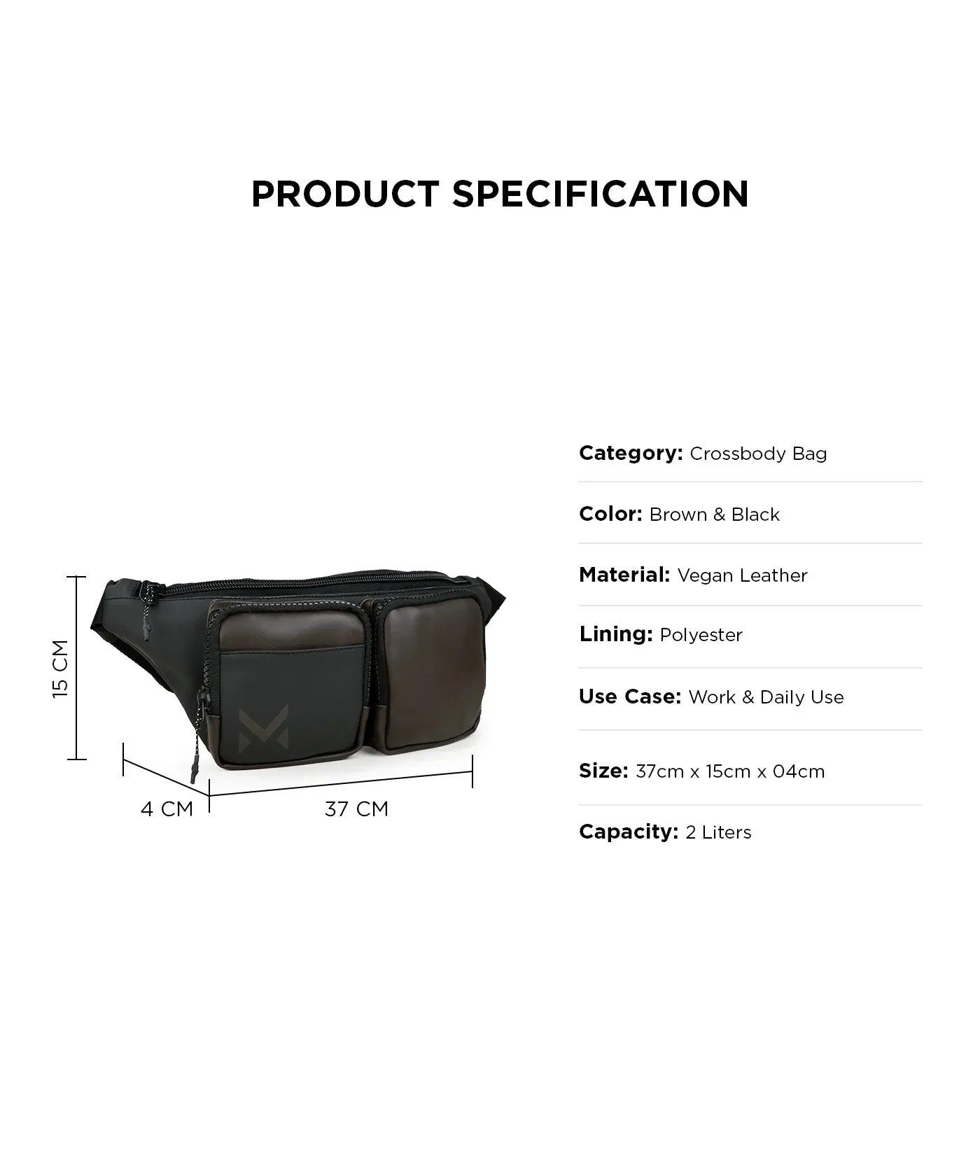 Mohawk Zephyr waist pouch