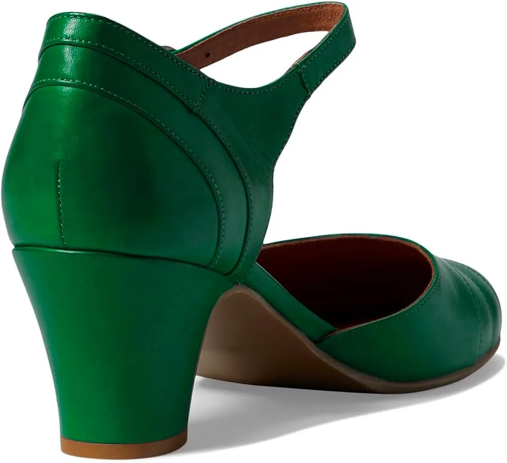 MOOMMO Women Vintage Low Chunky Heel Mary Jane Shoes Pumps Round Closed Toe Cut-out Dress Sandals Ankle Strap 2" Block Heels Mary Janes Dress Shoes Rainbow Patchwork Buckle Office Party Fall 4-11 M US
