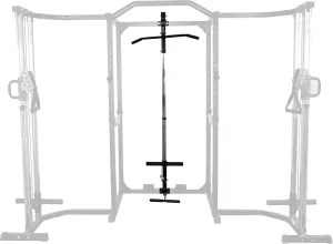 Multi-Function Adjustable Power Cage with J-Hooks, Safety Straps and Optional LAT Pulldown Attachment and Cable Crossover, Multiple Styles