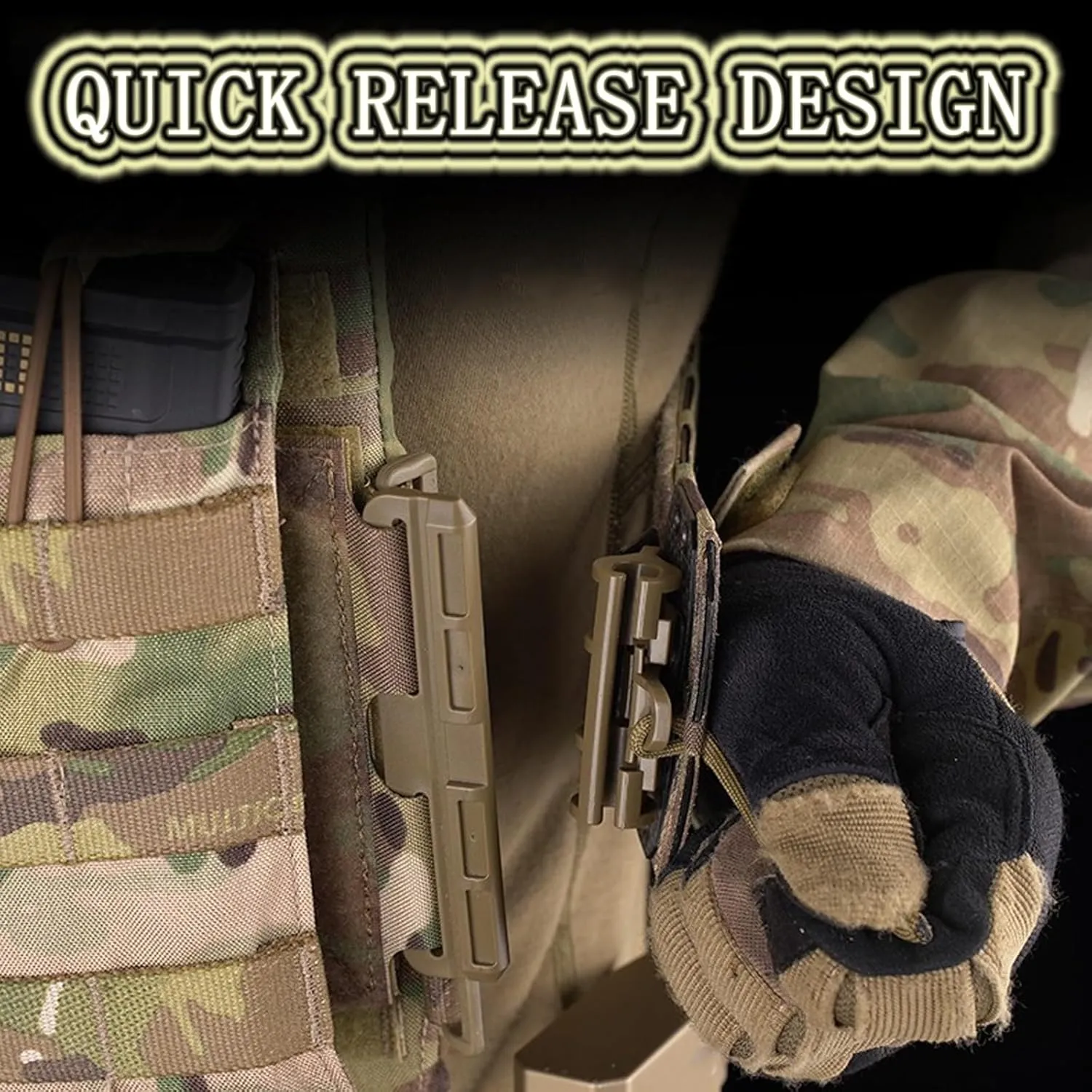 Multifunctional Tactical Universal Waist Belt, Portable Camouflage Vest Adapter Belt, MOLLE Laser Cutting Cummerbunds