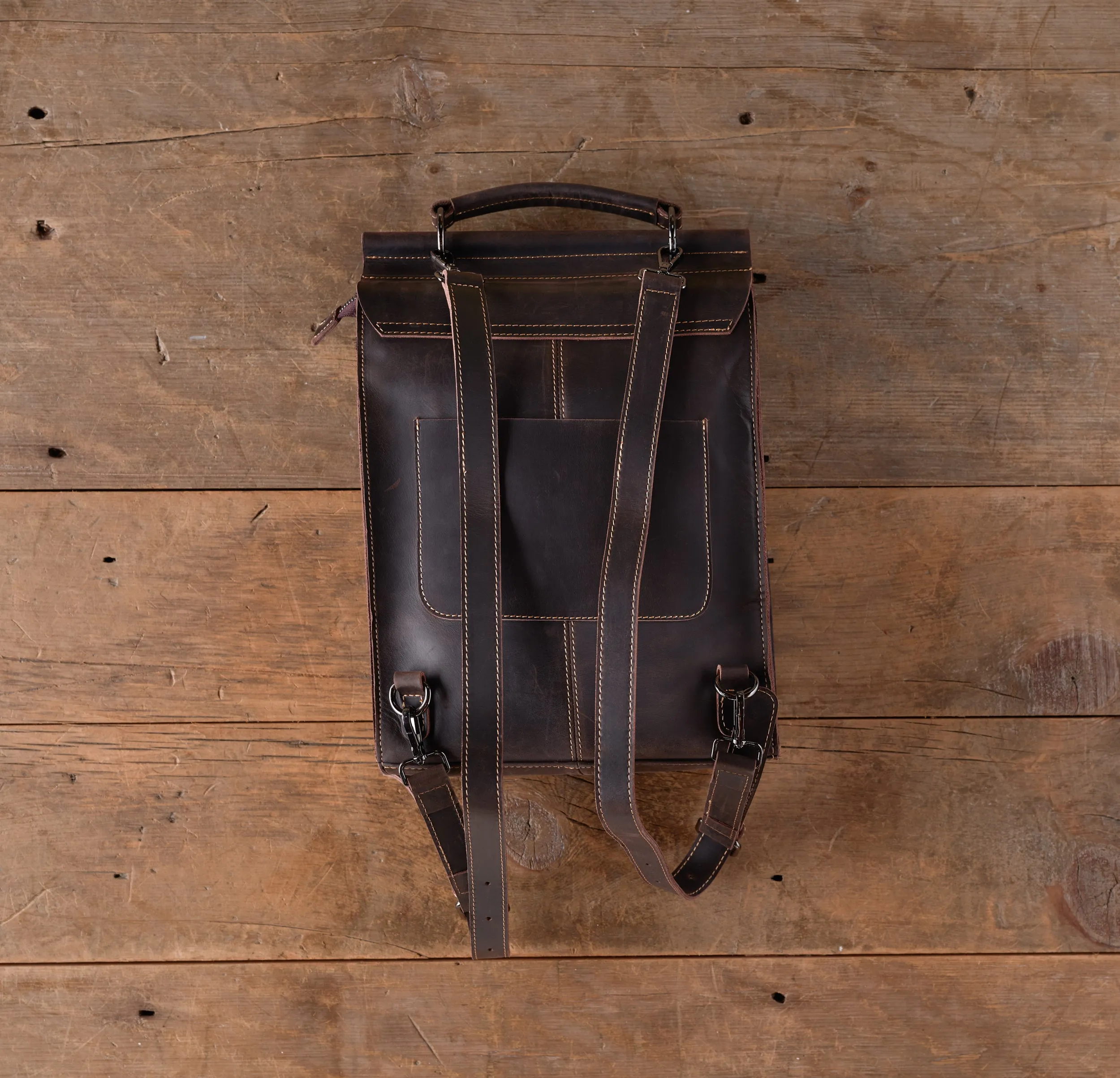 Mustang Leather Backpack