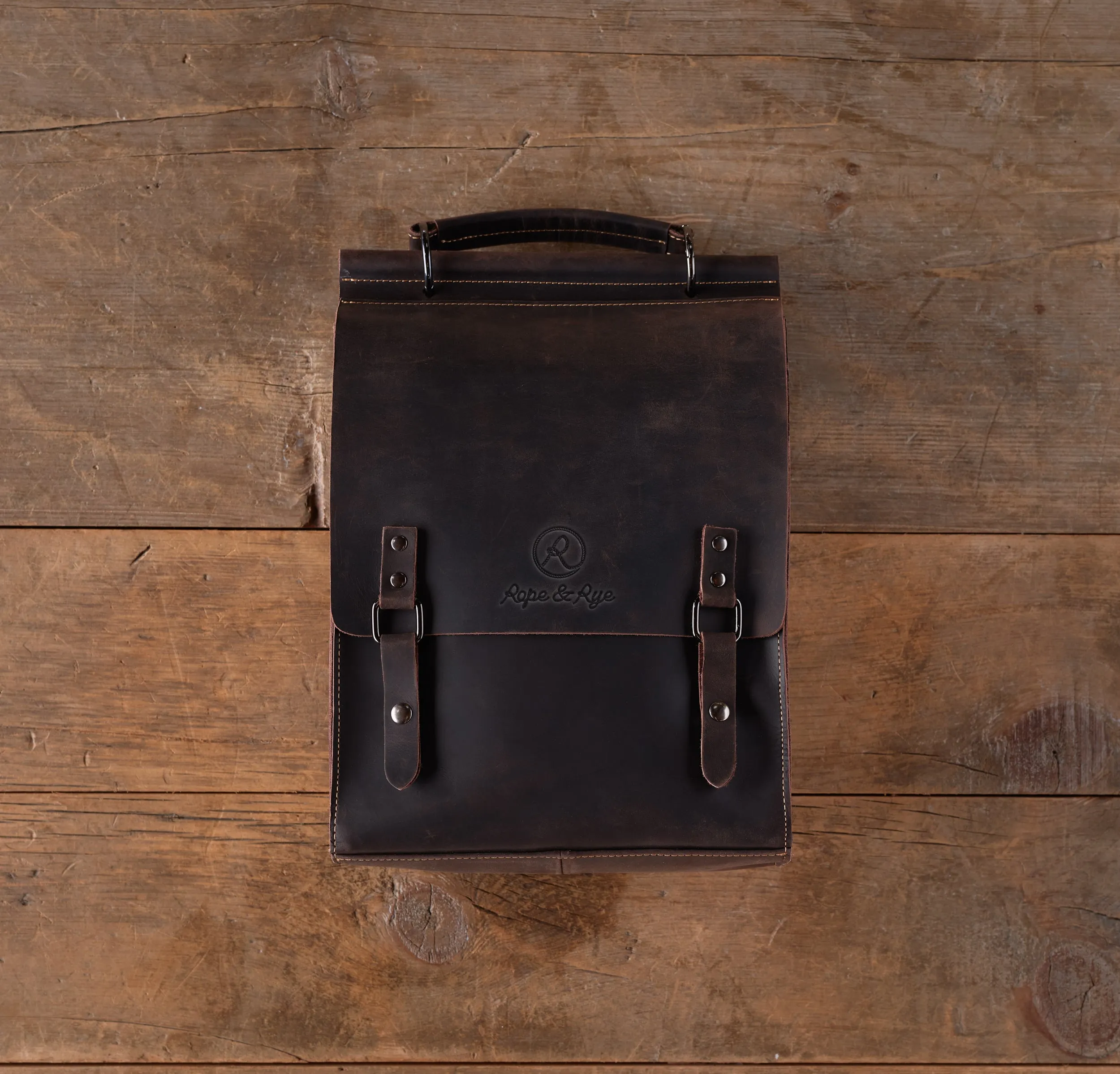 Mustang Leather Backpack