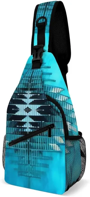 Native American Bead Cross Ethnict Sling Bags Men And Women Shoulder Backpack Chest Bag Cross Body Chest Sling Backpack., 38x20cm