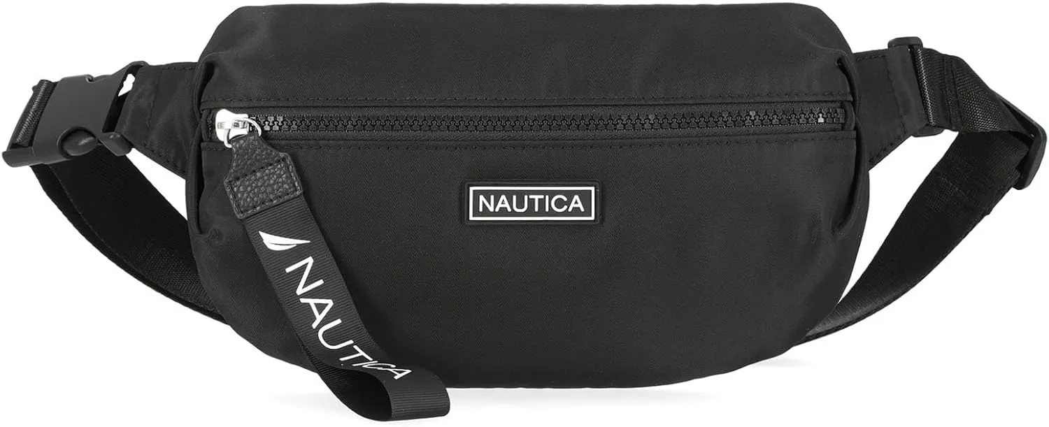 Nautica Belt Bag Fanny Pack Crossbody for Women Men with Adjustable Strap Unisex