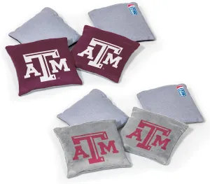 NCAA College Dual Sided Bean Bags by Wild Sports, 8 Count, Premium Toss Bags for Cornhole Set - Great for Tailgates, Outdoors, Backyard