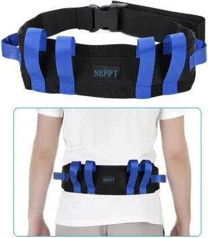 NEPPT Gait Belts Transfer Belts for Seniors Physical Therapy with Handles Safety Gait Belt for Lifting Elderly Fall Prevention Devices Medical Walking Belt for Home Care, Patients Standing Assist