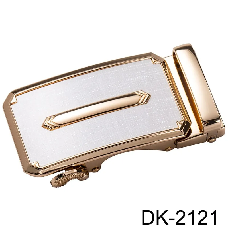 New Designer Belt Buckles for Men Blue Red Fashion Automatic Metal Buckles for Belt Strap Formal Buckle without belt
