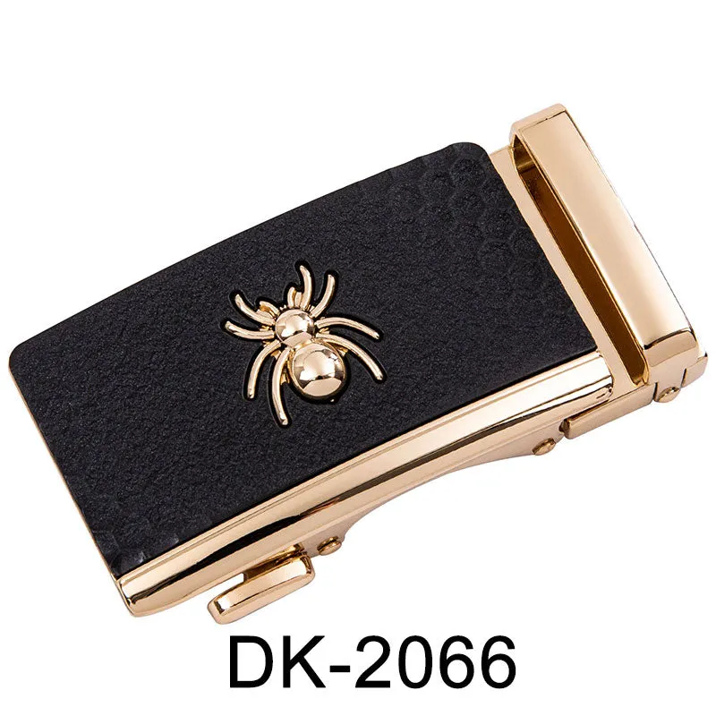 New Designer Belt Buckles for Men Blue Red Fashion Automatic Metal Buckles for Belt Strap Formal Buckle without belt