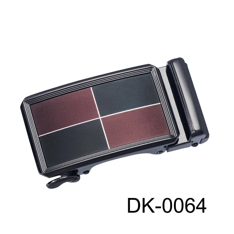 New Designer Belt Buckles for Men Blue Red Fashion Automatic Metal Buckles for Belt Strap Formal Buckle without belt