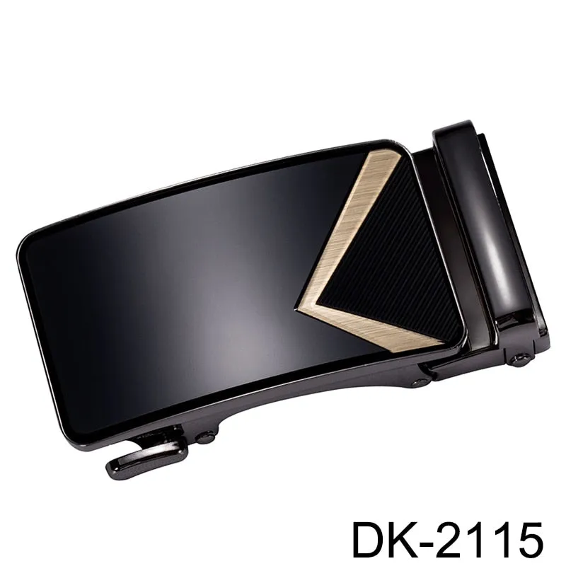 New Designer Belt Buckles for Men Blue Red Fashion Automatic Metal Buckles for Belt Strap Formal Buckle without belt