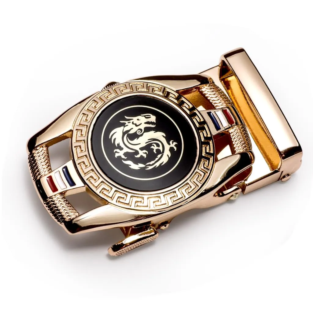 New Designer Belt Buckles for Men Blue Red Fashion Automatic Metal Buckles for Belt Strap Formal Buckle without belt