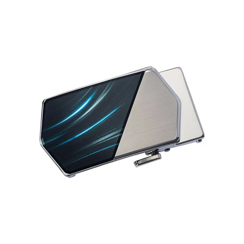 New Designer Belt Buckles for Men Blue Red Fashion Automatic Metal Buckles for Belt Strap Formal Buckle without belt