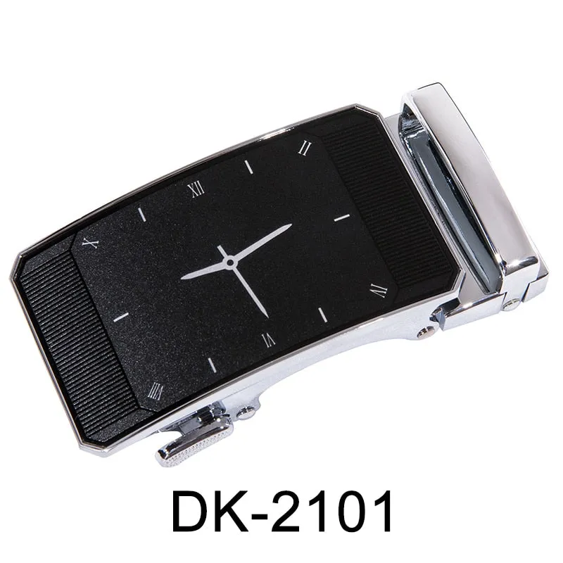 New Designer Belt Buckles for Men Blue Red Fashion Automatic Metal Buckles for Belt Strap Formal Buckle without belt