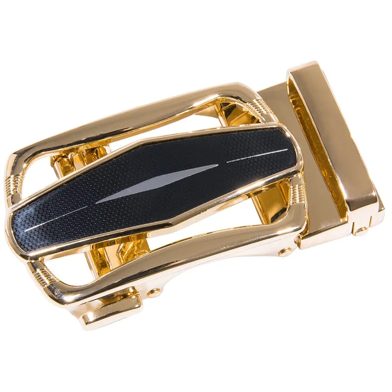 New Designer Belt Buckles for Men Blue Red Fashion Automatic Metal Buckles for Belt Strap Formal Buckle without belt