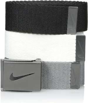 Nike Men's 3-In-1 Web Pack Belts