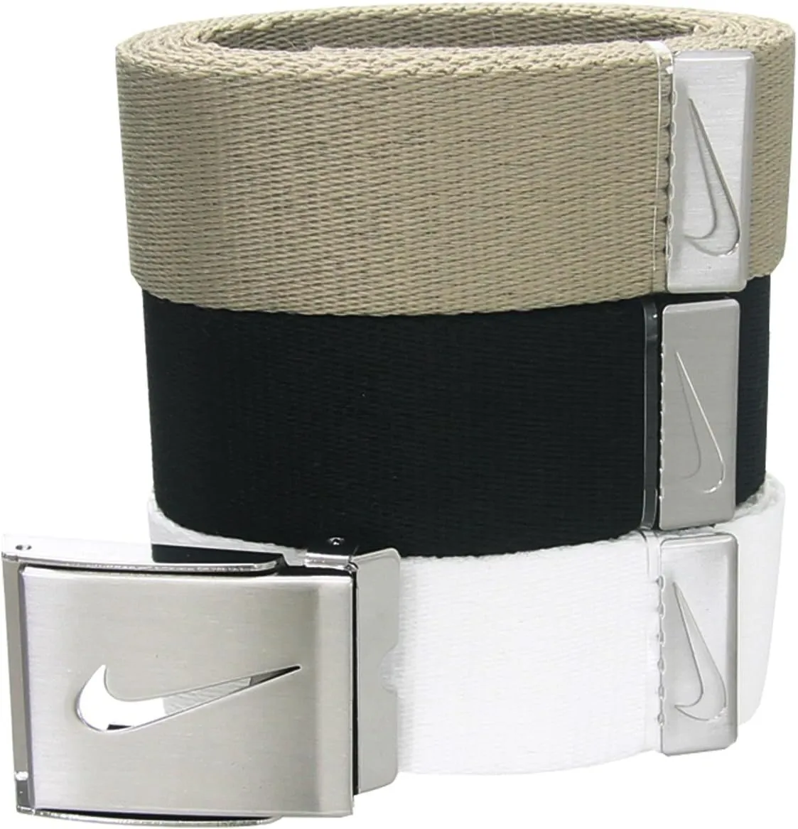 Nike Men's 3 Pack Golf Web Belt