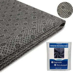 Non-Slip Tufting Cloth Thick Backing Fabric, 2mm Thick (More Wear-Resistant & Tear-Resistant & Durable) Perfect Rug Backing Fabric & Rug Making Supplies (71 x 39 Inch)