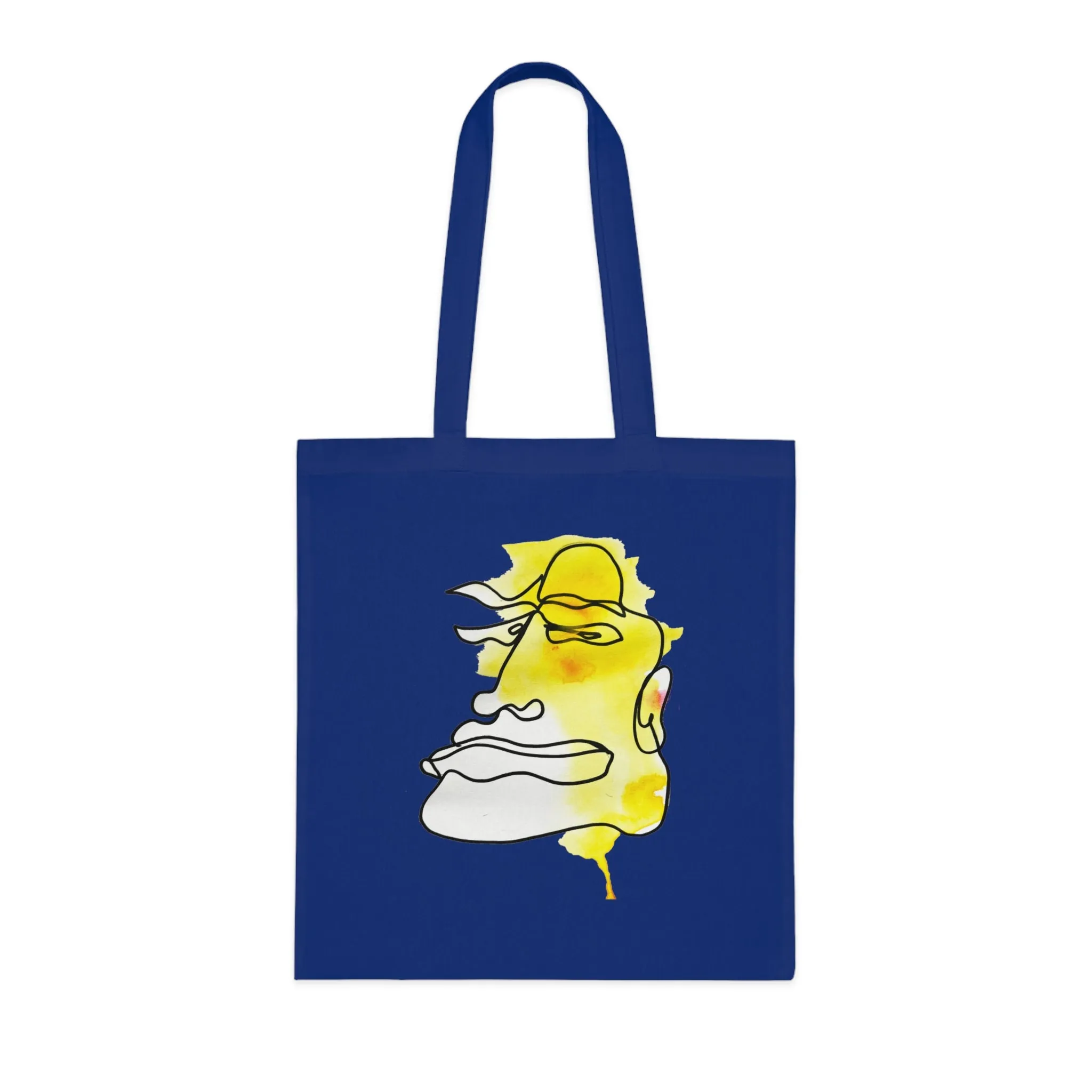 Not Sad - Versatile 100% Cotton Tote: Vibrant Colors, Light & Practical
