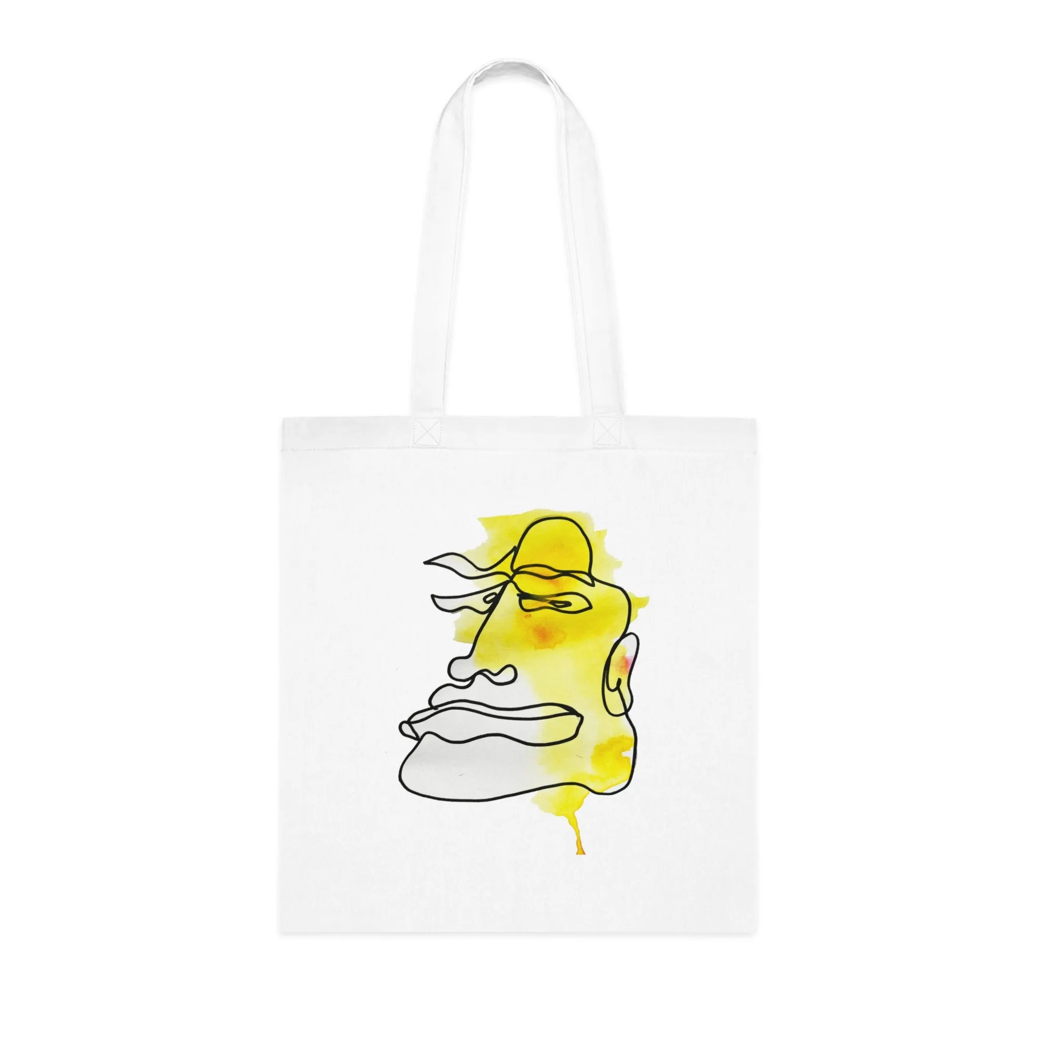 Not Sad - Versatile 100% Cotton Tote: Vibrant Colors, Light & Practical