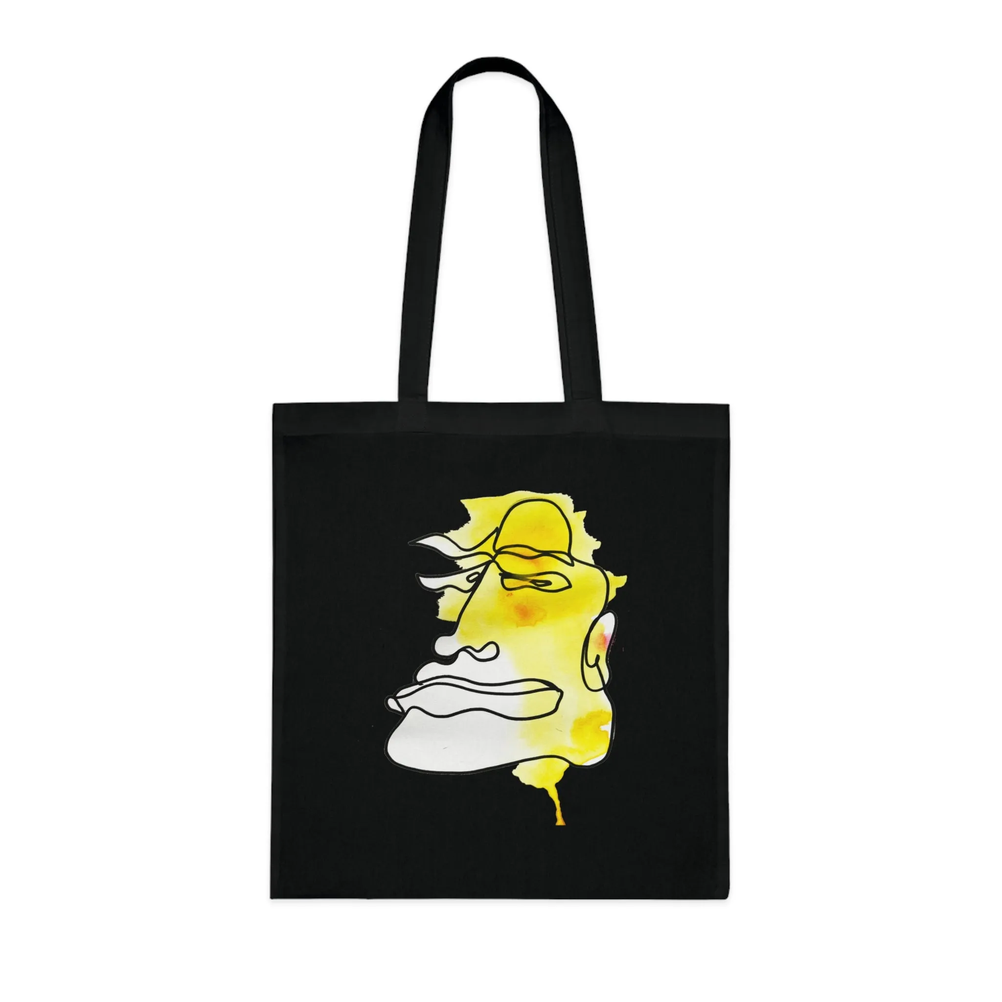 Not Sad - Versatile 100% Cotton Tote: Vibrant Colors, Light & Practical