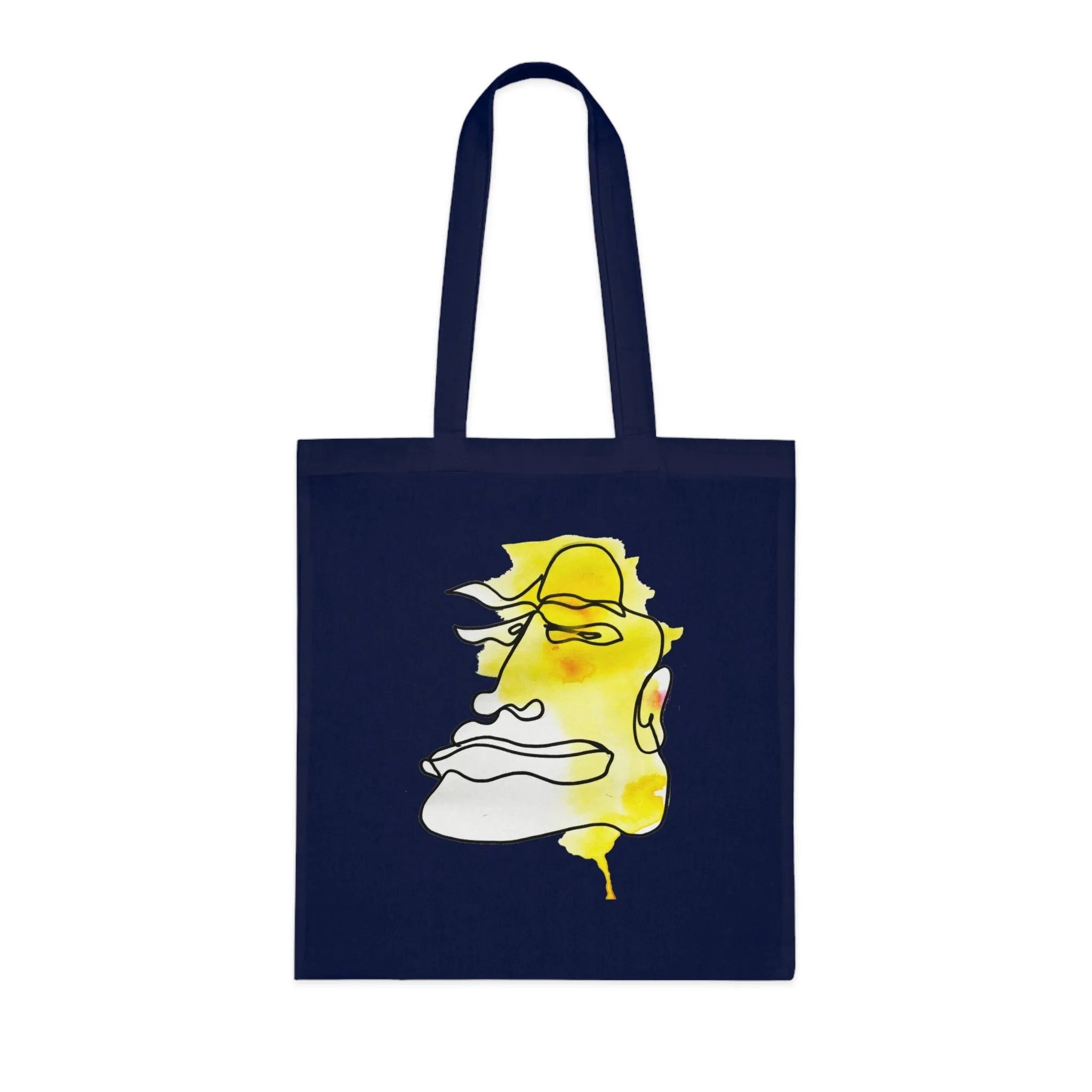 Not Sad - Versatile 100% Cotton Tote: Vibrant Colors, Light & Practical