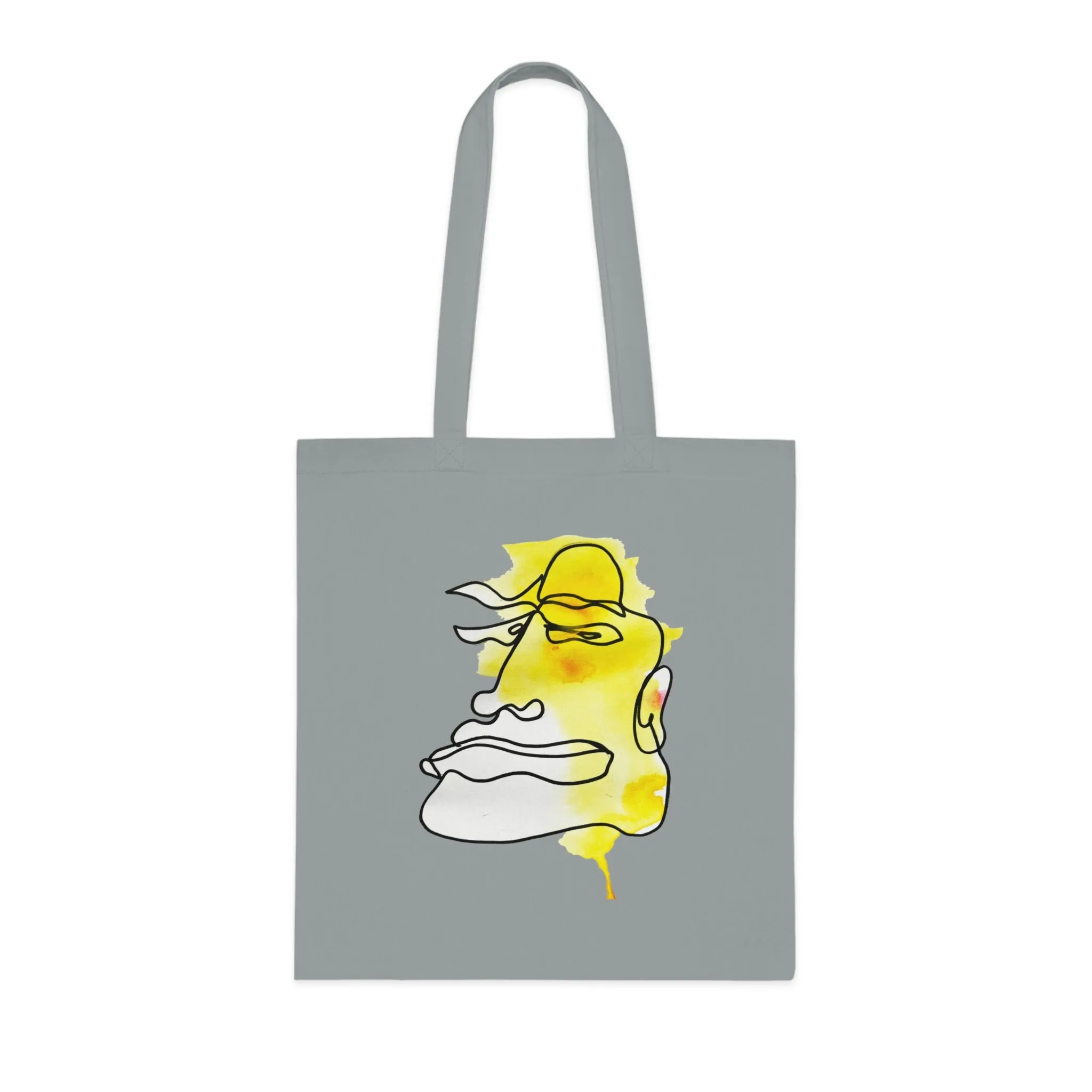 Not Sad - Versatile 100% Cotton Tote: Vibrant Colors, Light & Practical