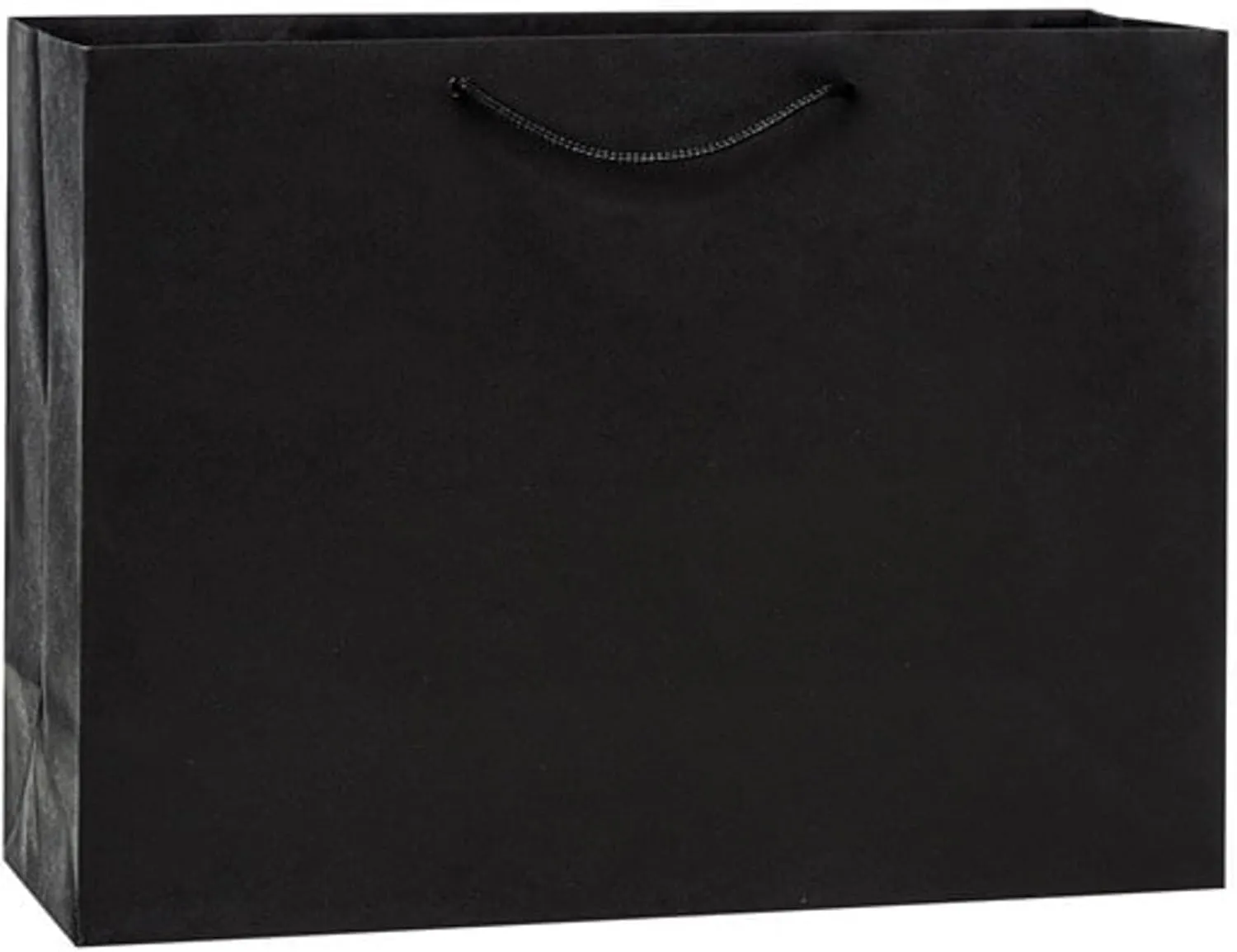 NWP Heavy Weight Black Kraft Gift Bags - Vogue Size - 16in. X 6in. X 12in. - 10 Pack