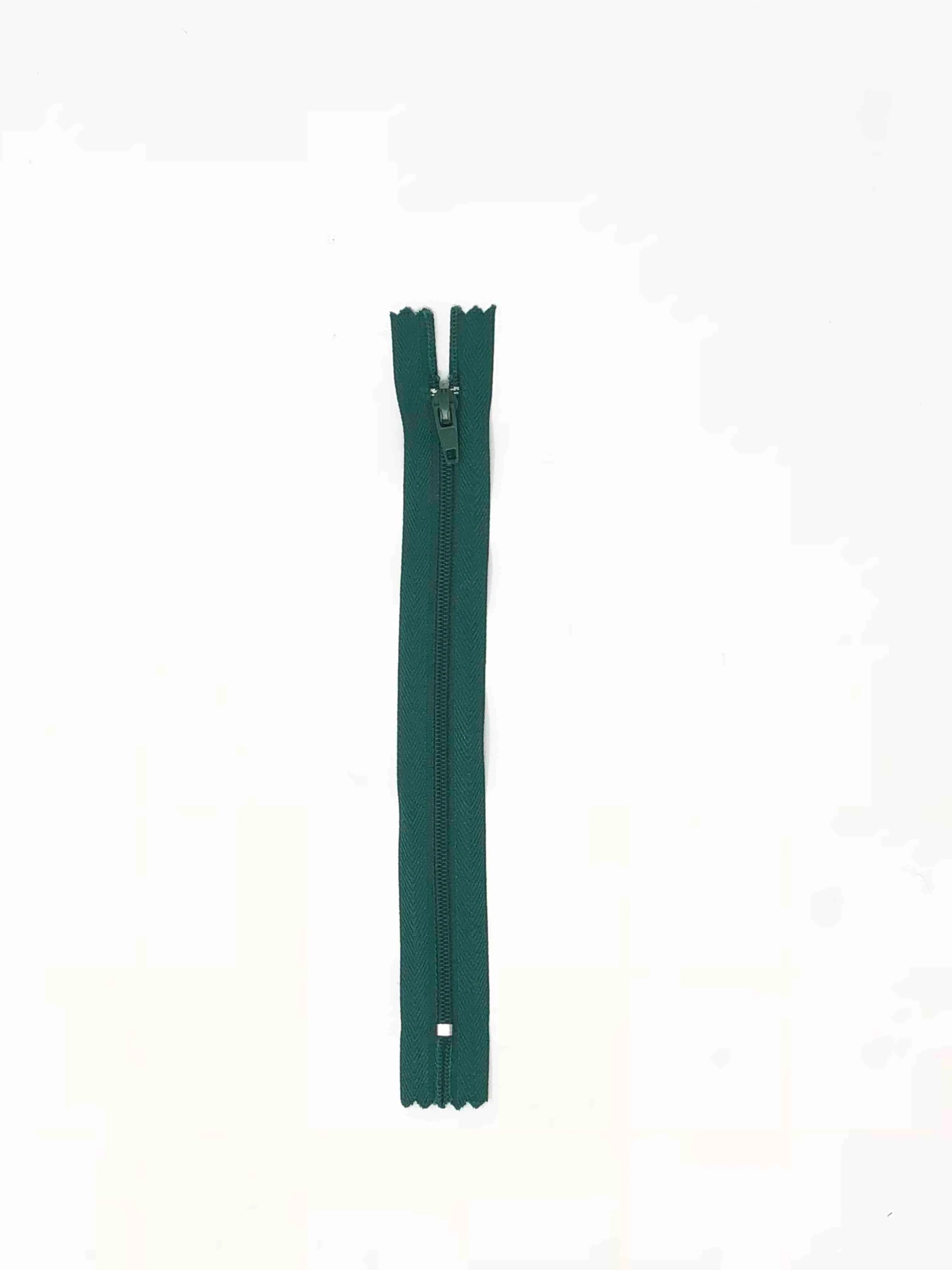 Nylon Zippers 12 Inches #3 Closed