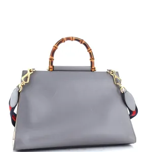 Nymphaea Top Handle Bag Leather Medium