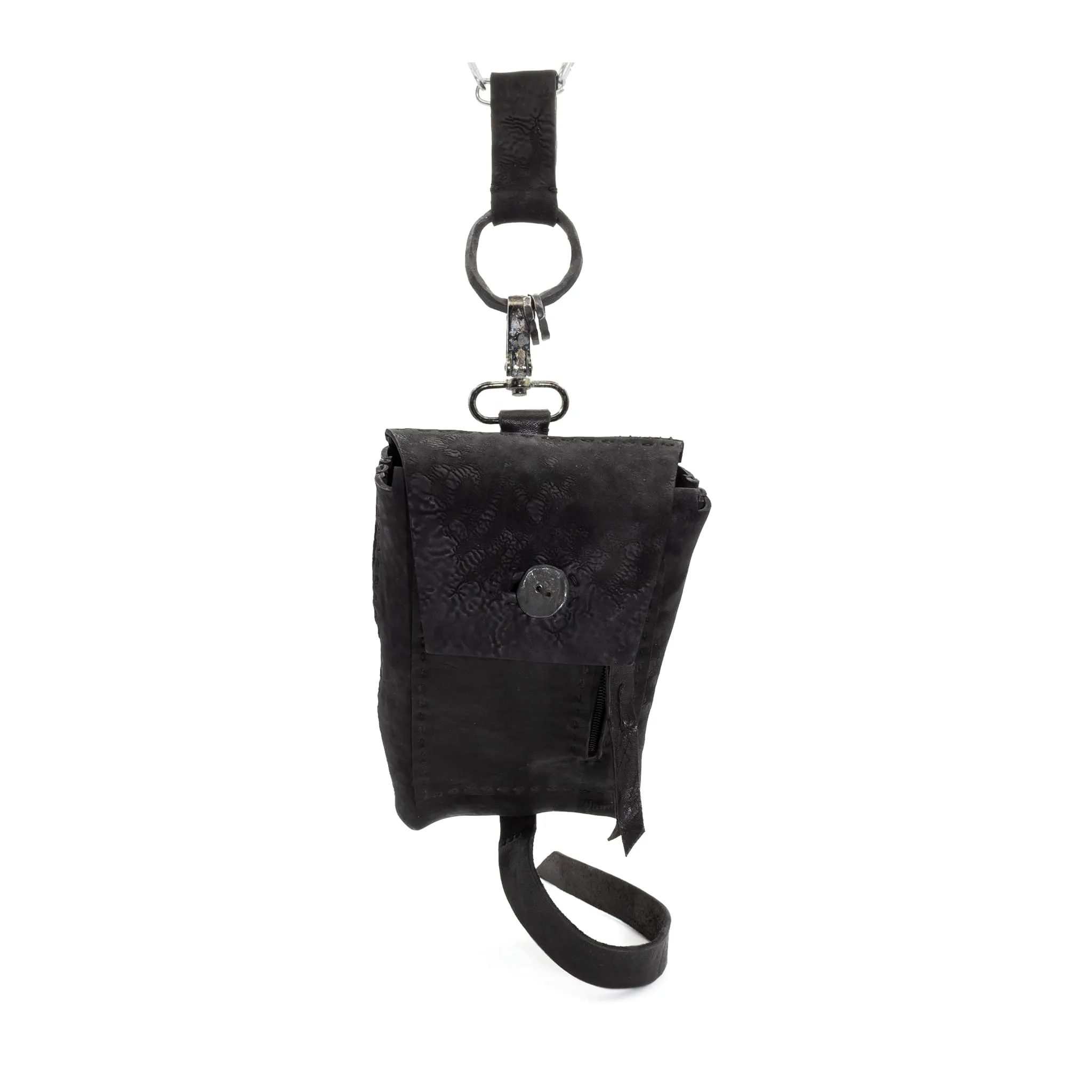 object dyed culatta leather belt bag