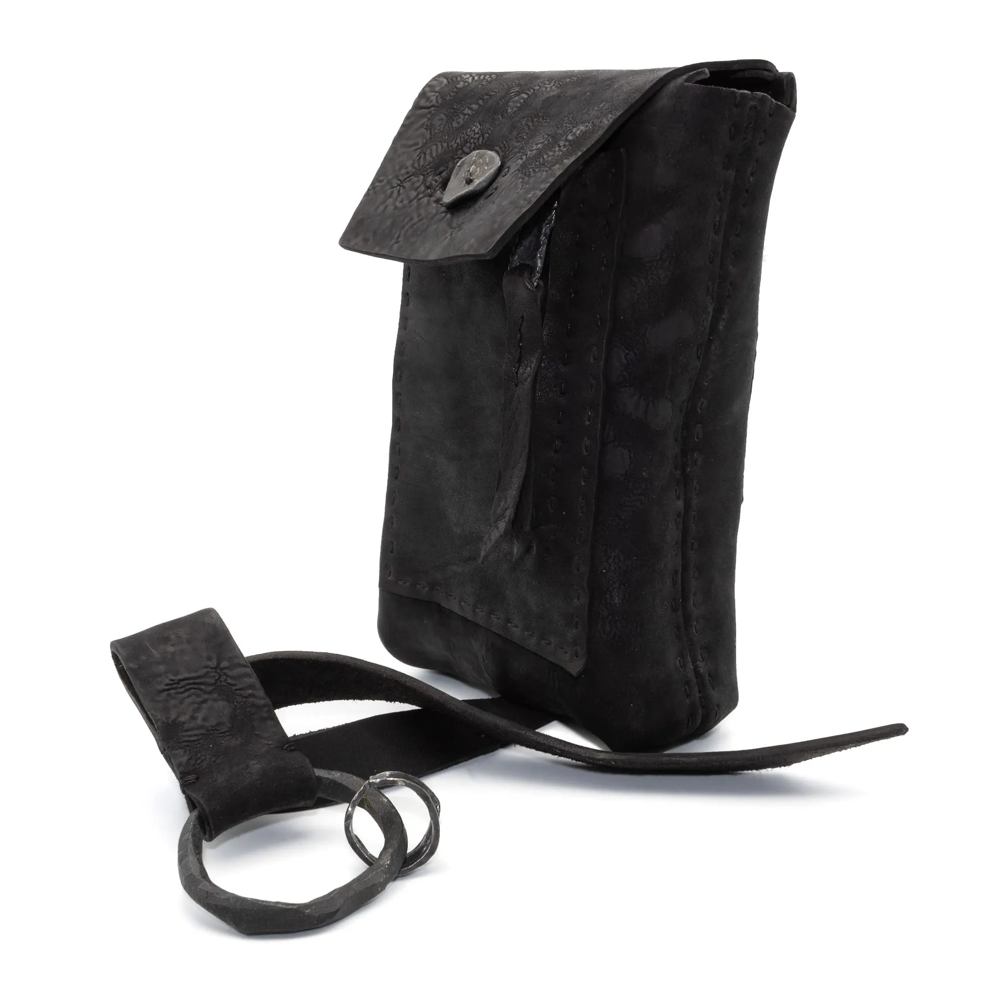object dyed culatta leather belt bag