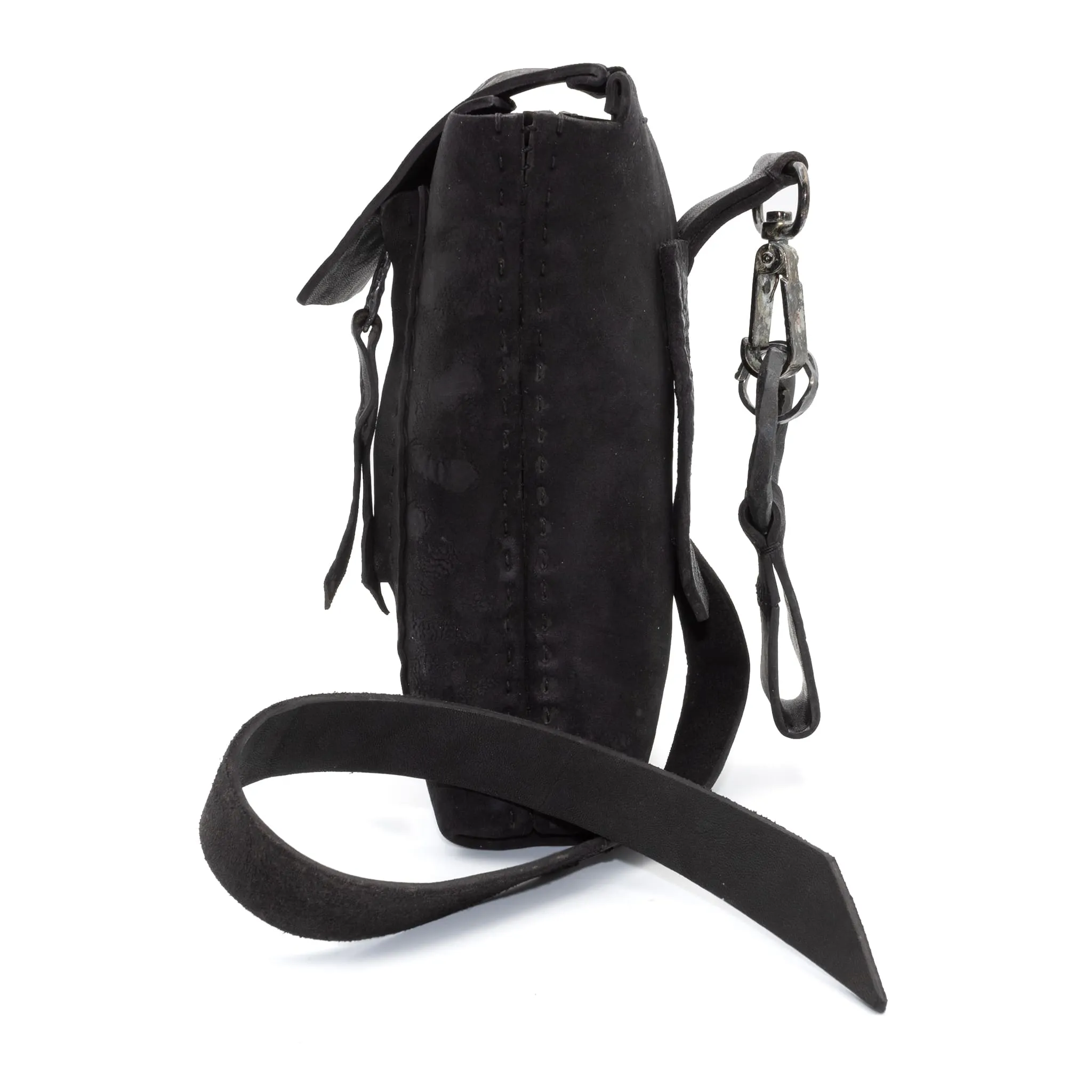 object dyed culatta leather belt bag