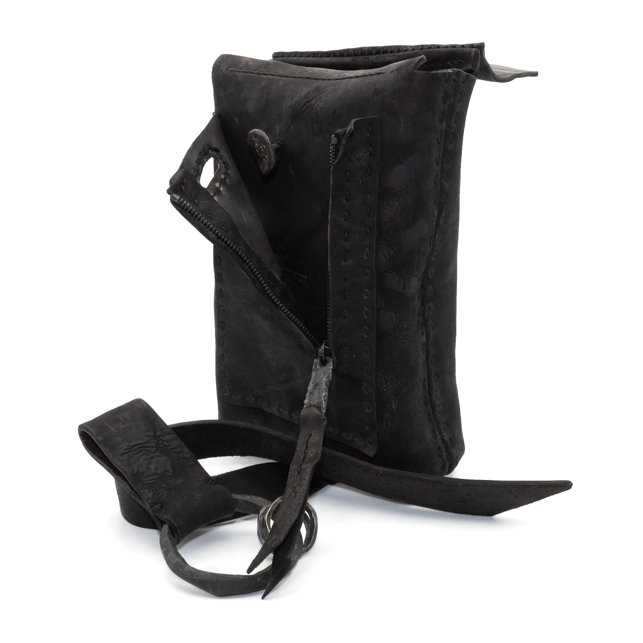 object dyed culatta leather belt bag