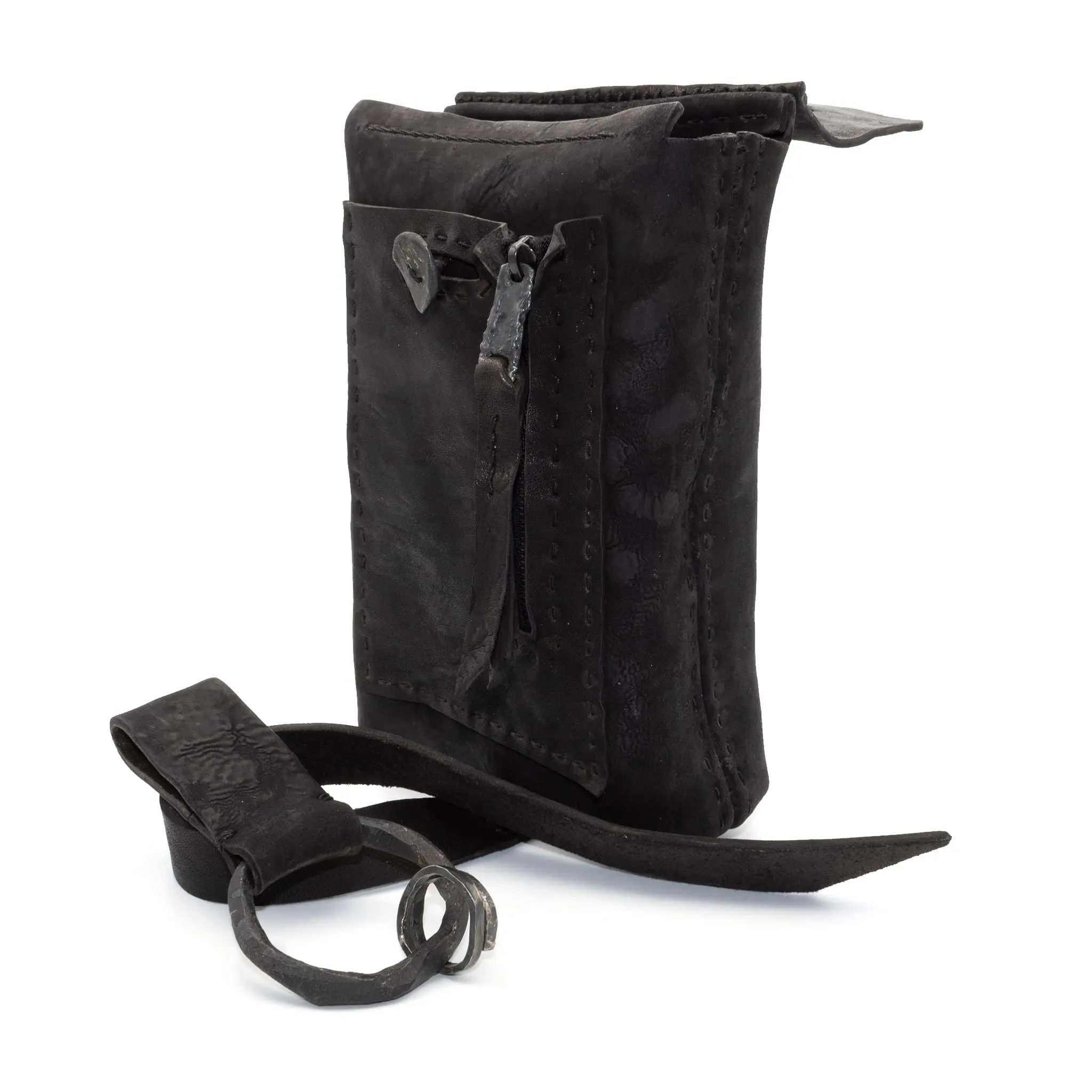 object dyed culatta leather belt bag