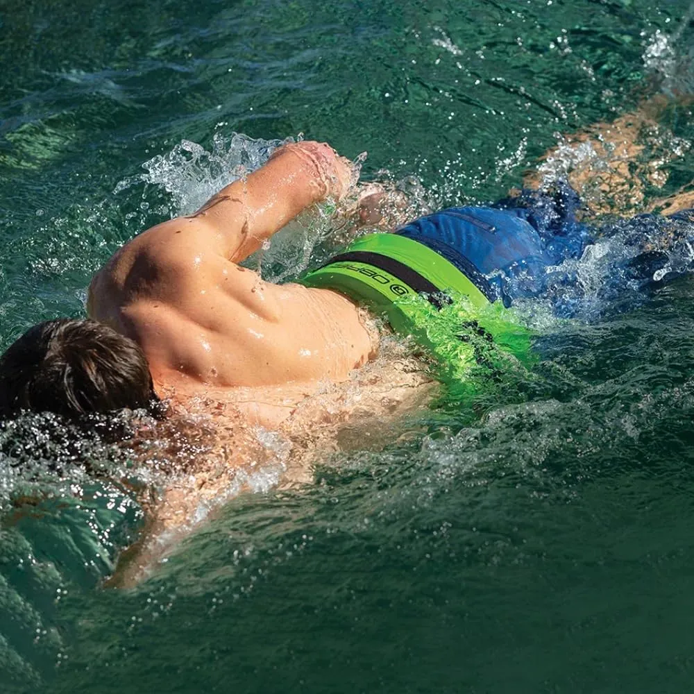 O'Brien Vinyl Dipped Flotation Swim Belt, Green