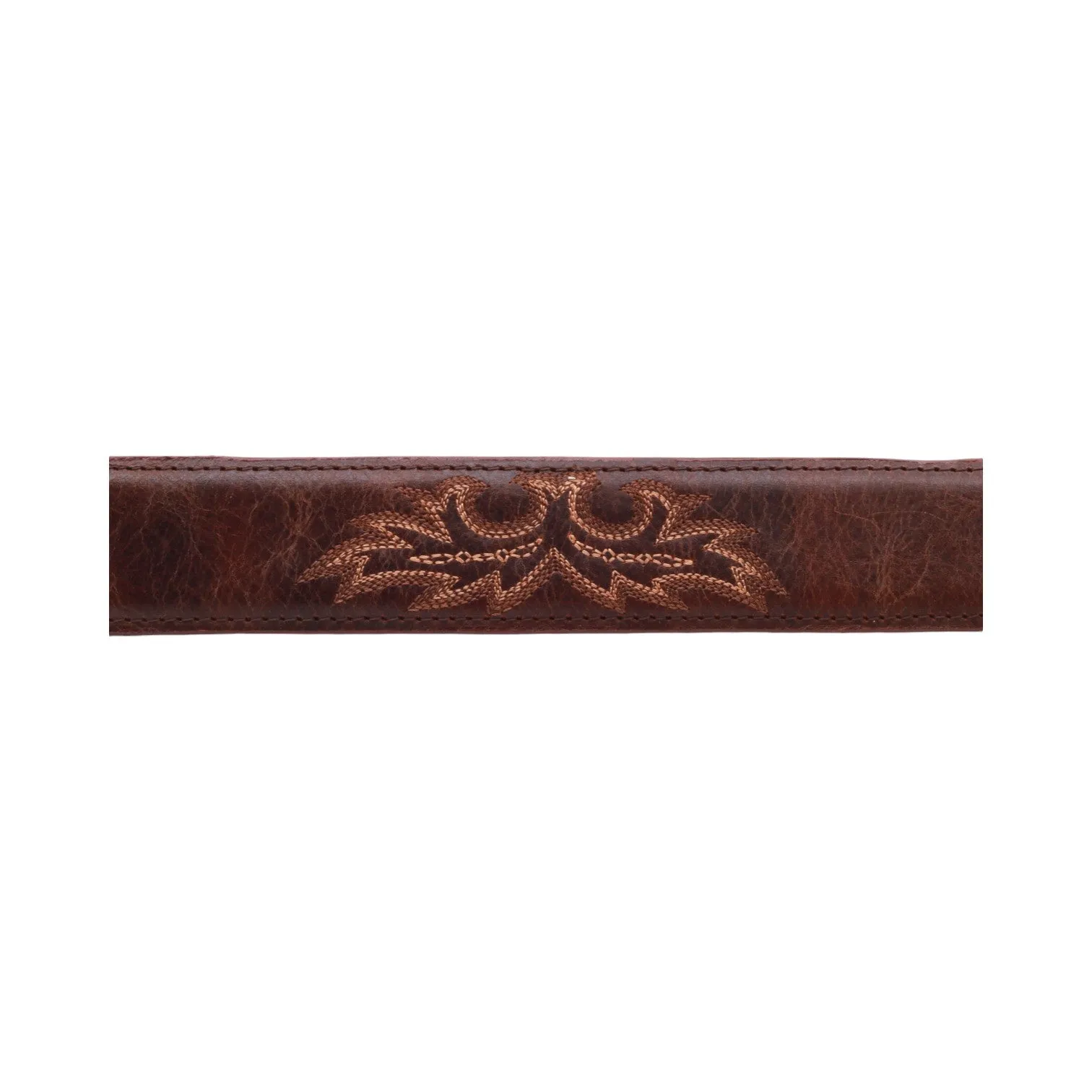 Ohio Shedron Leather Belt