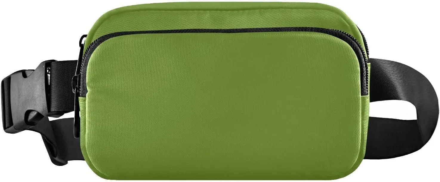 Olive Drab Crossbody Fanny Pack, Crossbody Fanny Packs, Small Fanny Packs, Belt Bag Waterproof