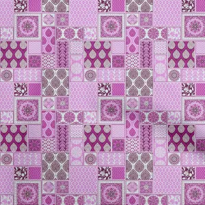 oneOone Cotton Jersey Dark Magenta Fabric Patchwork Sewing Craft Projects Fabric Prints by Yard 58 Inch Wide-SC