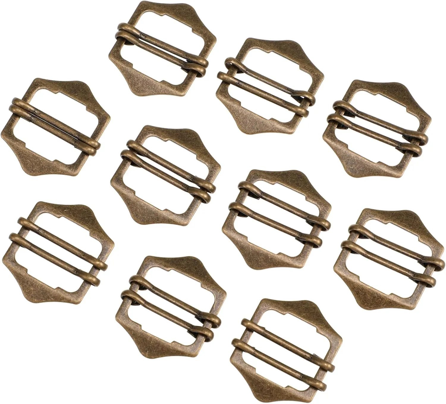 Operitacx Sets Suit Vest Buckles Brass Material Side Adjuster Comfortable for Both Men and Women Pcs